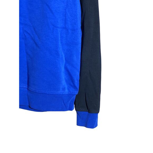 Polo Ralph Lauren Men's Blue Multi Colorblock Pullover Hoodie SZ M (No String) - Picture 4 of 9